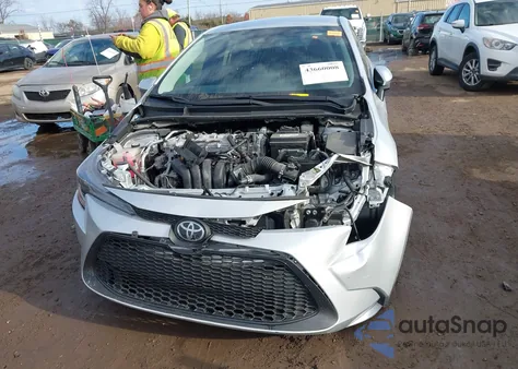 2021 Toyota Corolla Le из США, поврежденный, VIN 5YFEPMAE4MP156556
